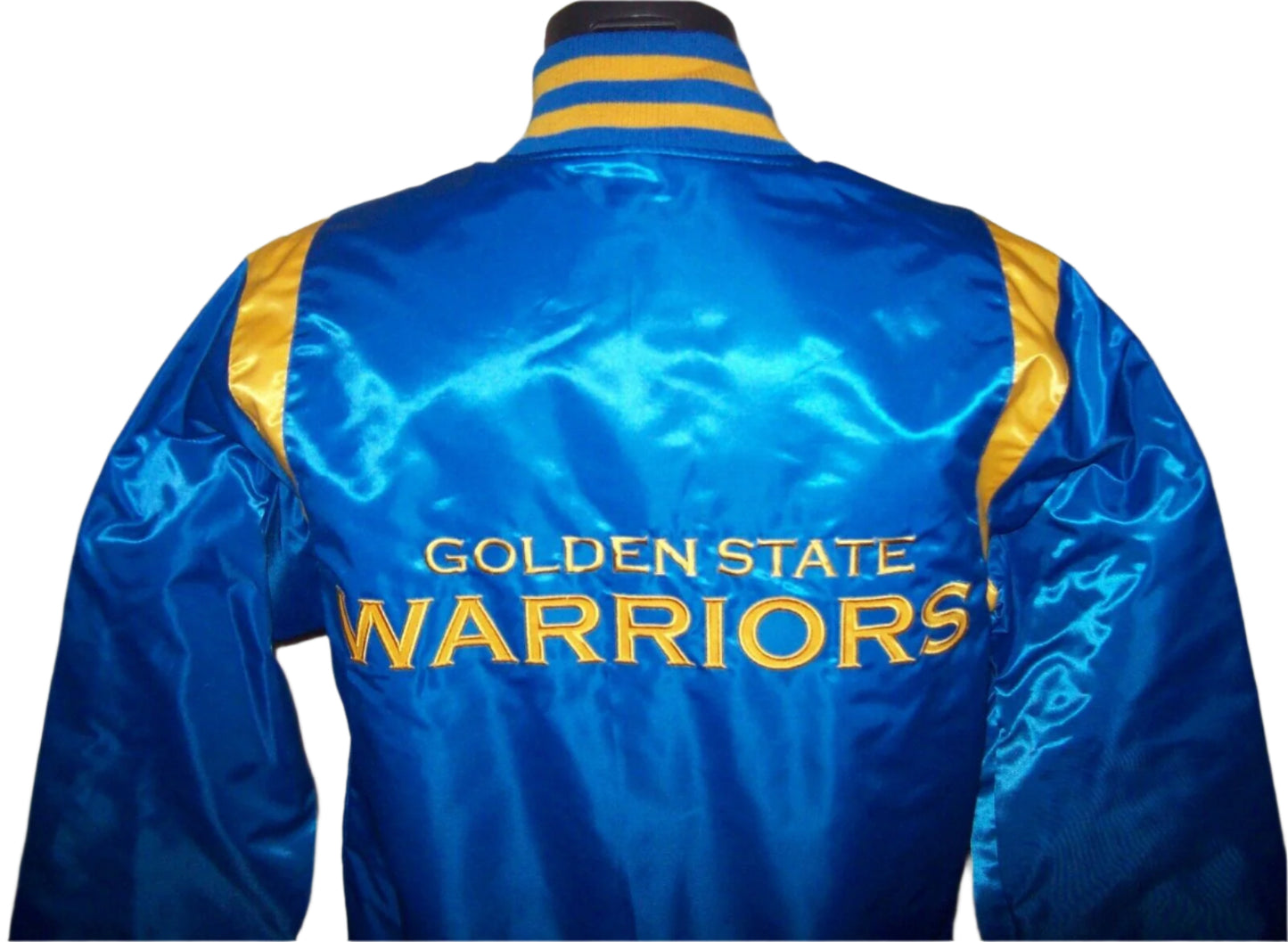GOLDEN STATE WARRIORS REVERSIBLE Satin Jacket-vx