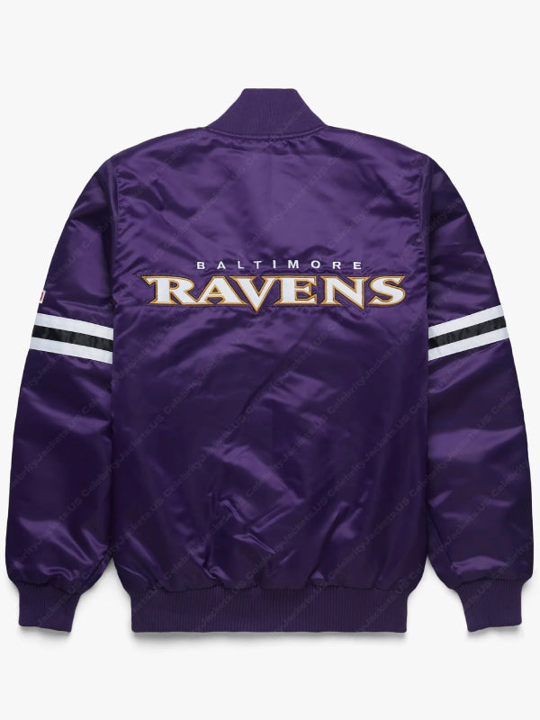 Baltimore Ravens Satin Jacket