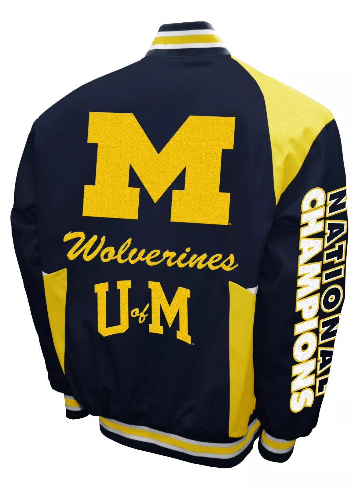Michigan Wolverine’s NCAA 2023 National Championship softshell sublimation Jacket-02