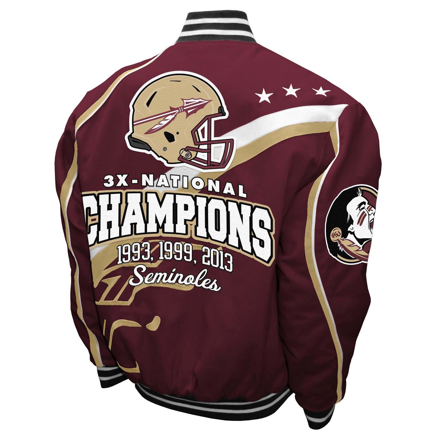 Franchise Club Mens NCAA Commemorative softshell sublimation Jacket-05