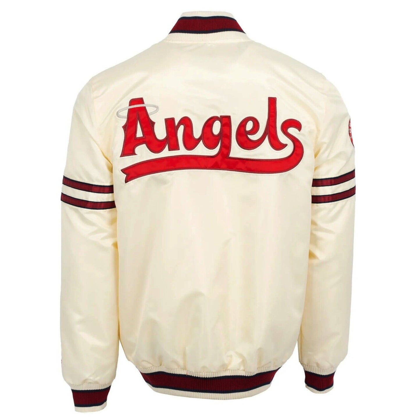 Satin Letterman Bomber Style Varsity Jacket-03