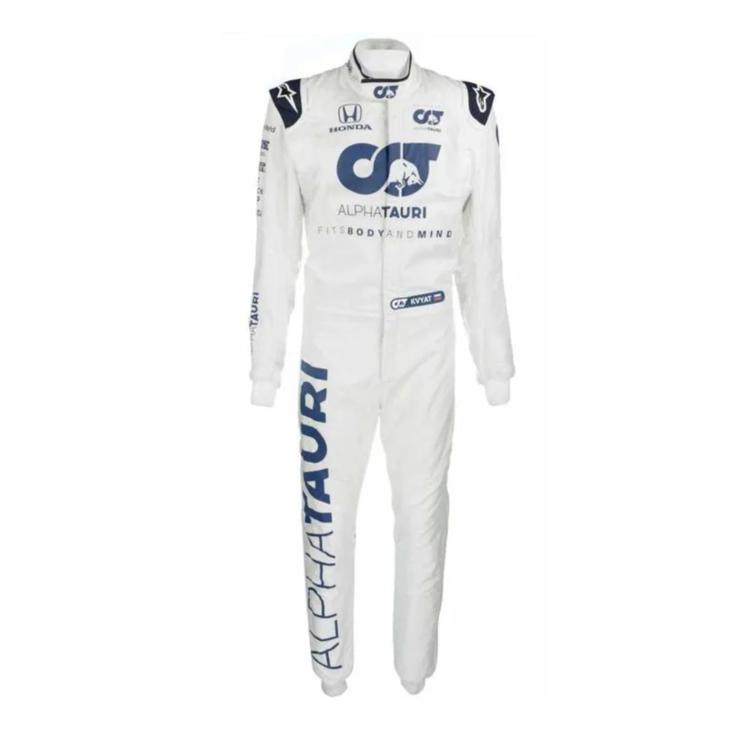 Daniil Kvyat 2020 F1 Racing Suit Team Alpha Tauri