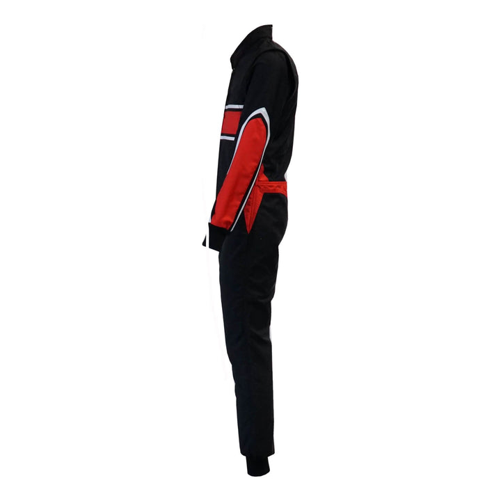 Go-Kart Car Driver Racing Costume - Black / Red