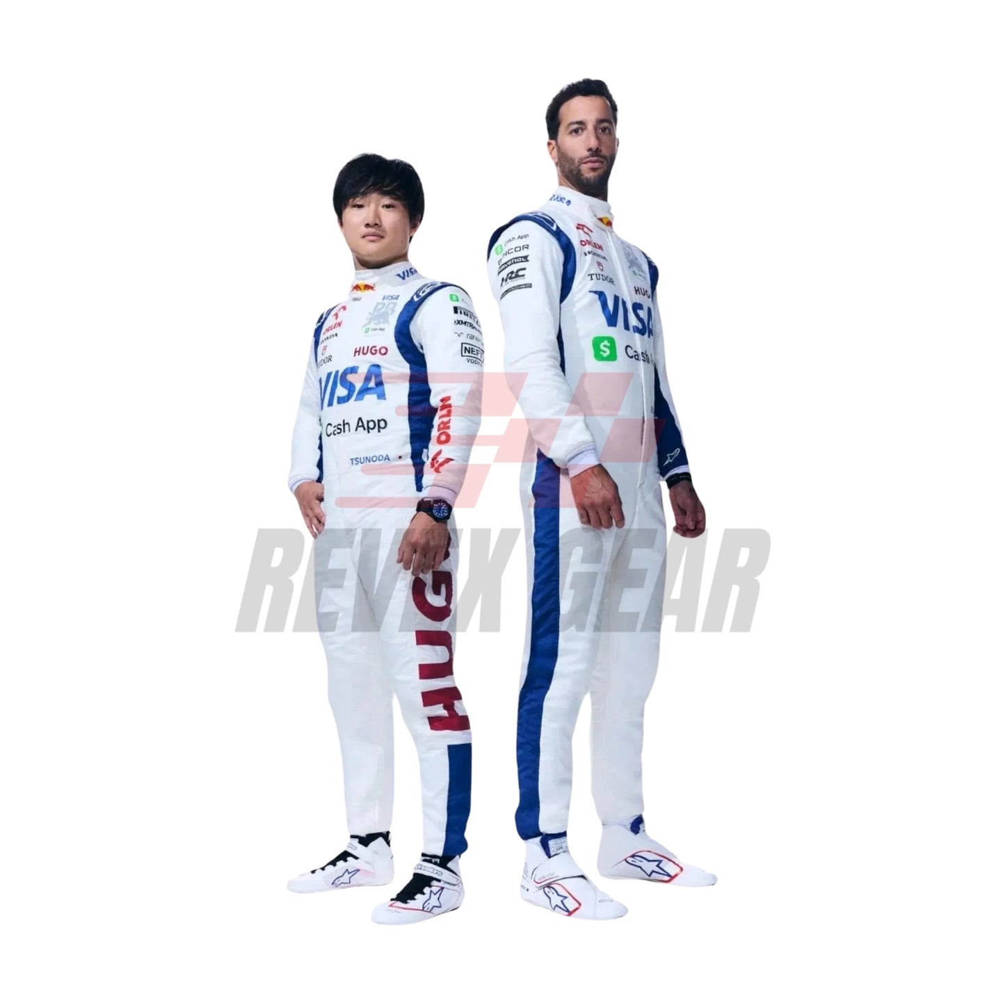 2024 F1 Racing Costume Worn by Daniel Ricciardo & Yuki Tsunoda – Las Vegas GP