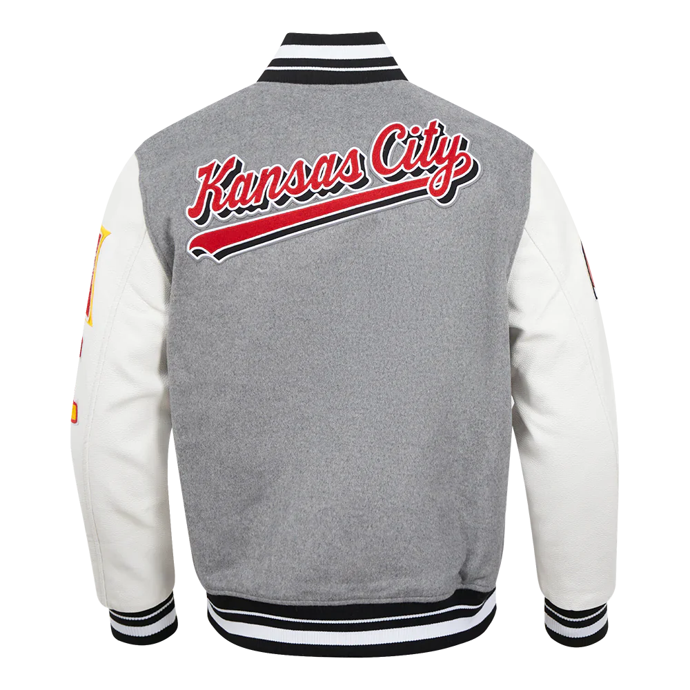 NFL KANSAS CITY CHIEFS SCRIPT TAIL MEN'S RIB WOOL VARSITY