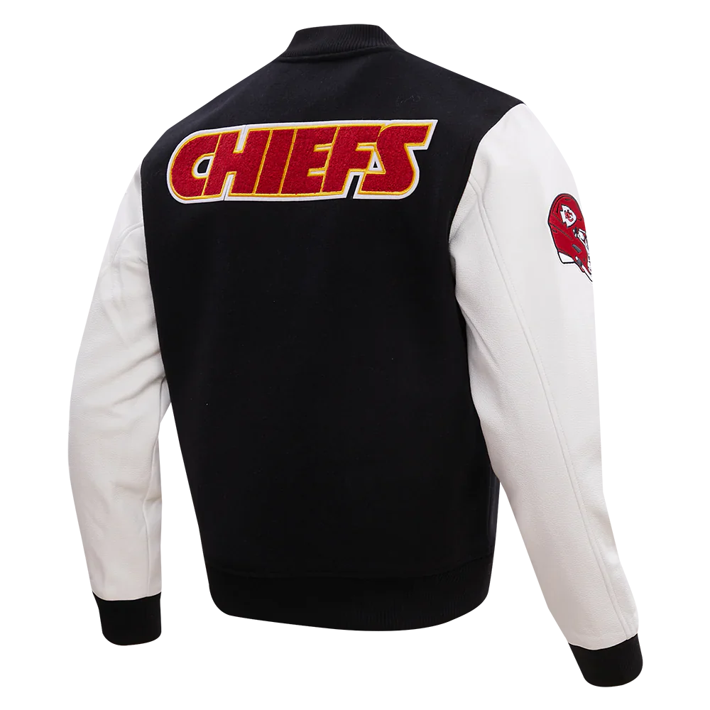 NFL KANSAS CITY CHIEFS CLASSIC WOOL MEN'S VARSITY JACKET