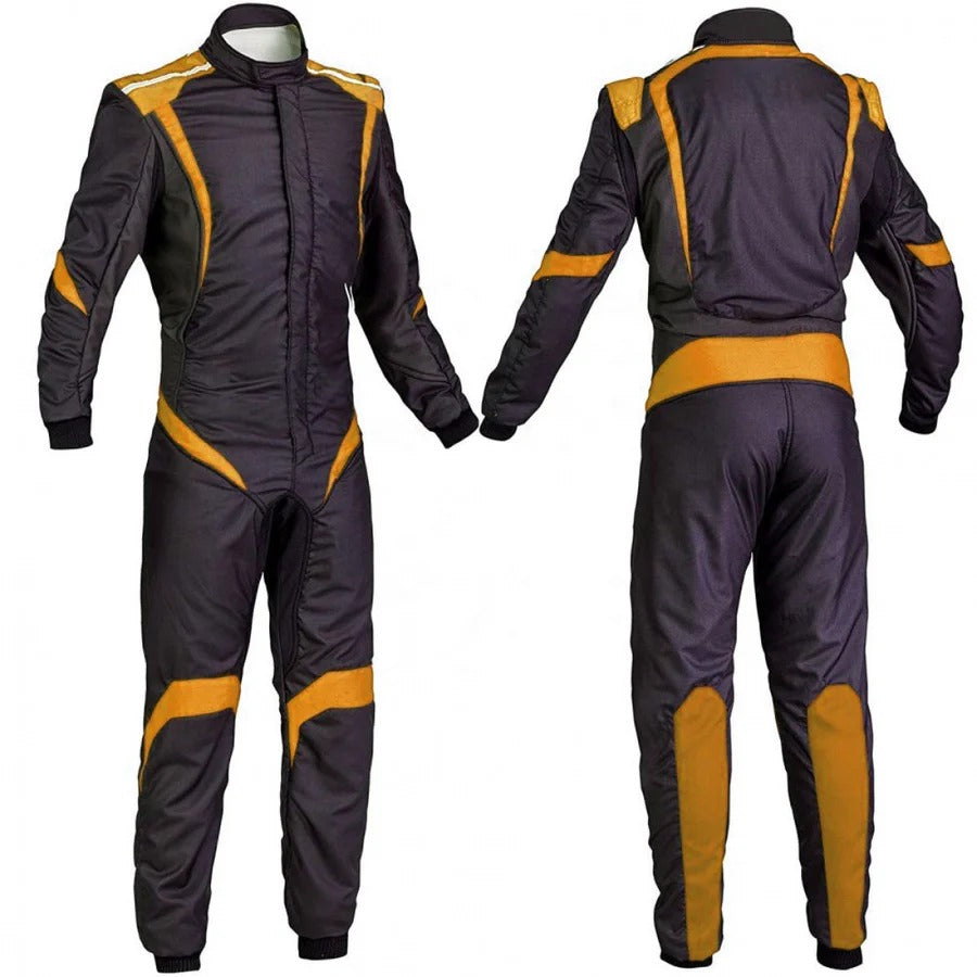 Custom Dark Golden Go Kart Racing Outfit