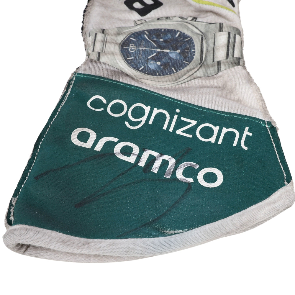 Lance Stroll 2022 Dutch GP F1 Racing Gloves