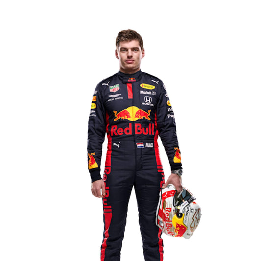 Max Verstappen 2020 Tuscan GP Racing suit – rare edition with vibrant design.