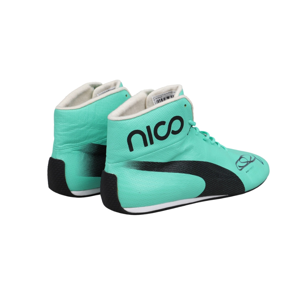 Nico Rosberg Signed 2017 Racing Shoes