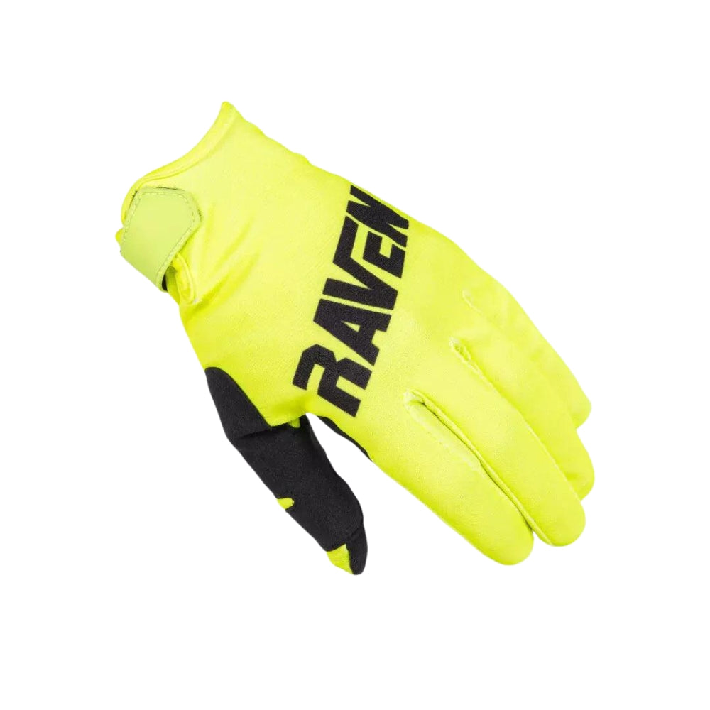 Raven Rival MX Fluo-Yellow Gloves