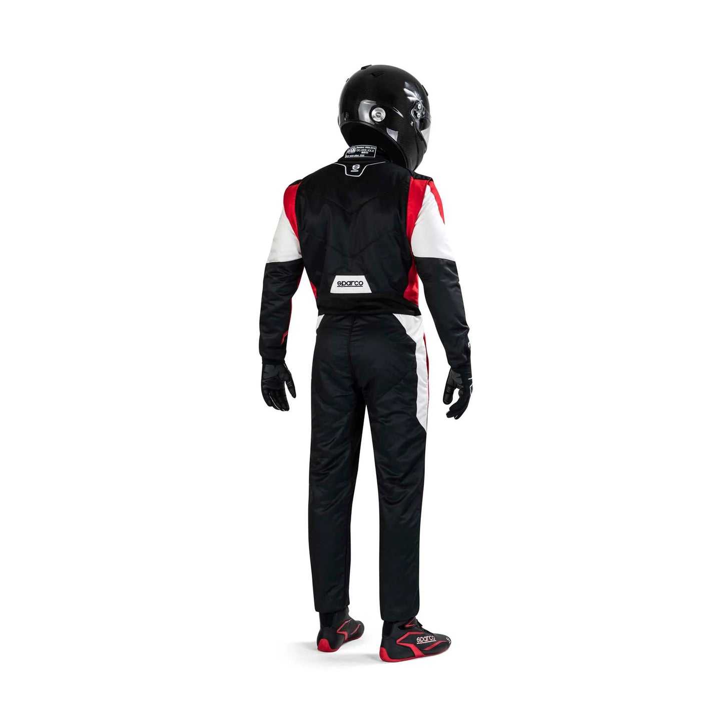 Black / Red Sparco Race Costume