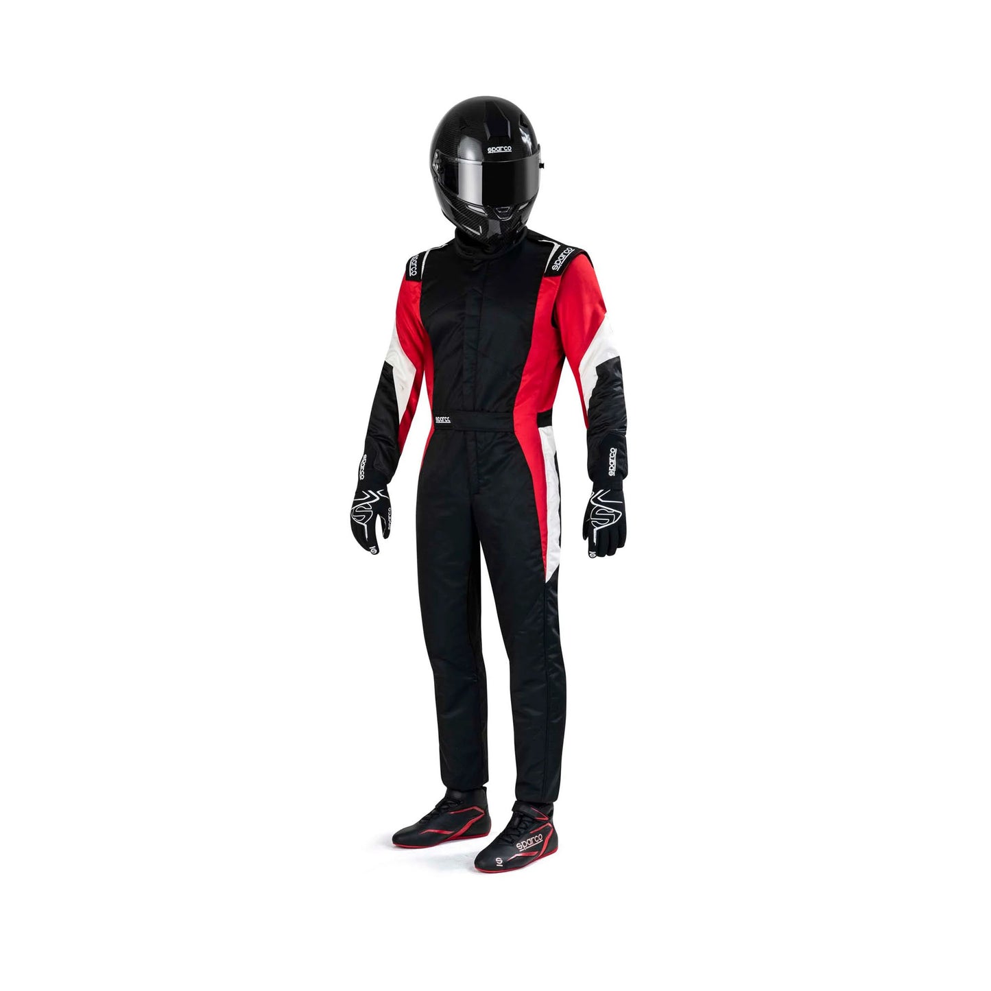 Black / Red Sparco Race Costume