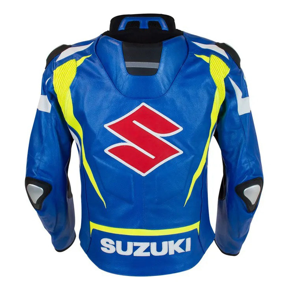 Suzuki Motorbike Leather Racing Jacket