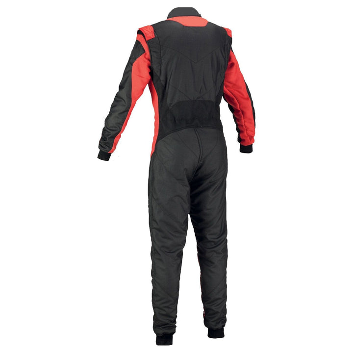 Black / Orange Go-Kart Driver Race Wear