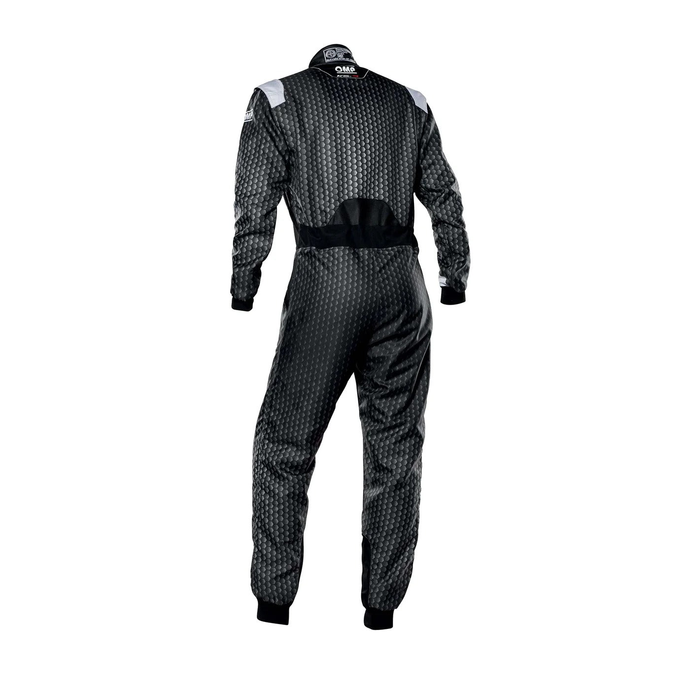 Black OMP KS-3 ART Go Kart Racing Suit