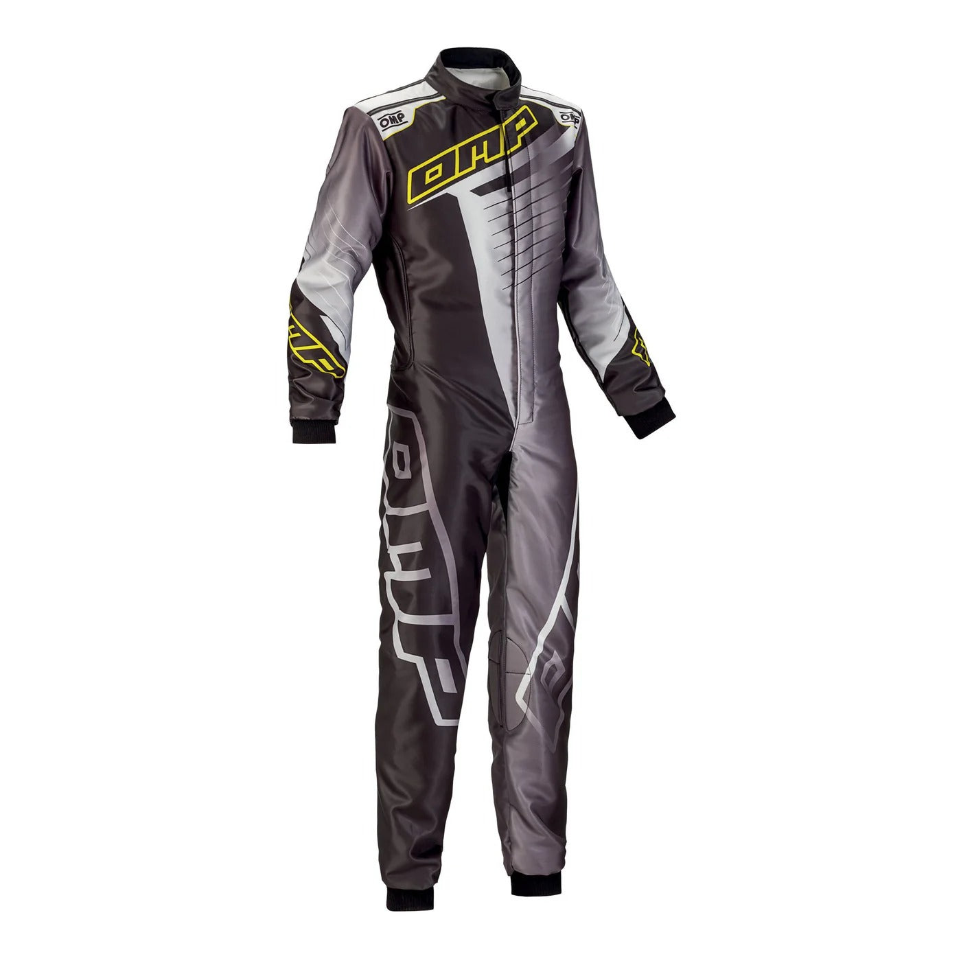 OMP KS 1-R Kart Race Suit - Black / Gray