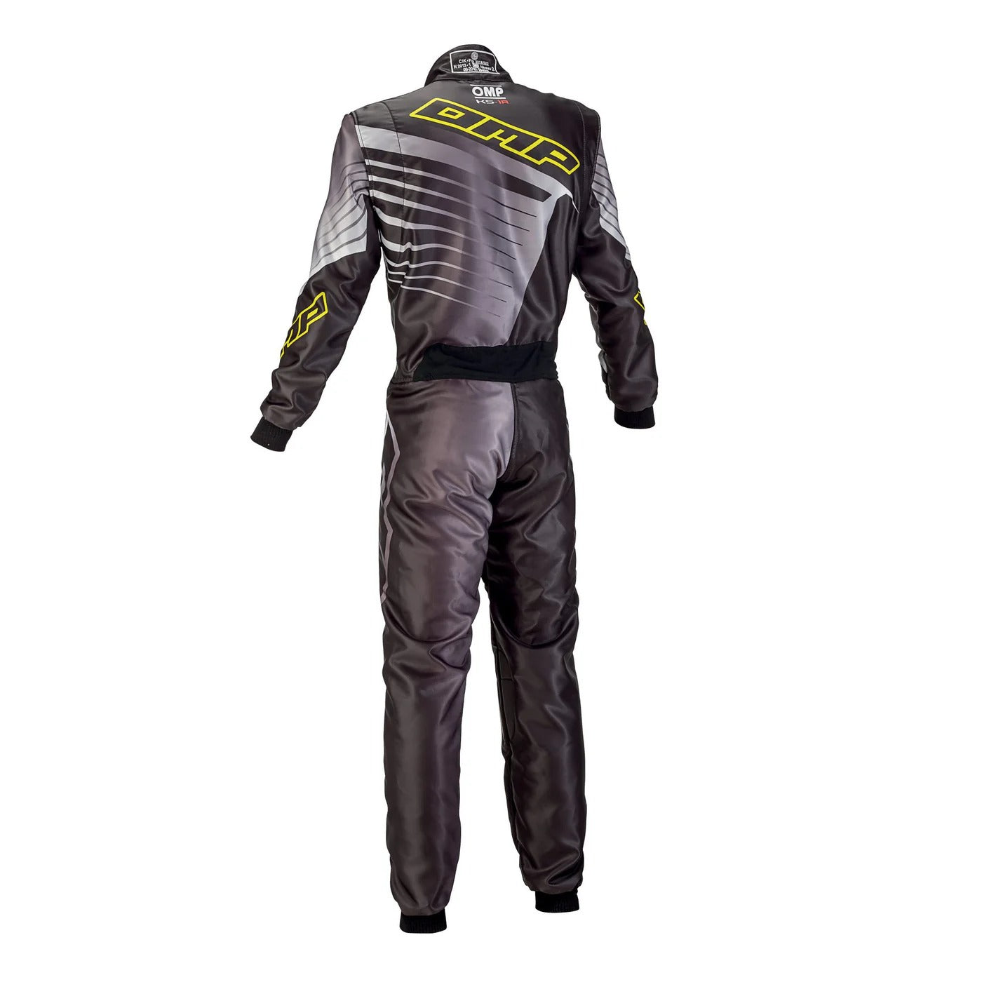 OMP KS 1-R Kart Race Suit - Black / Gray