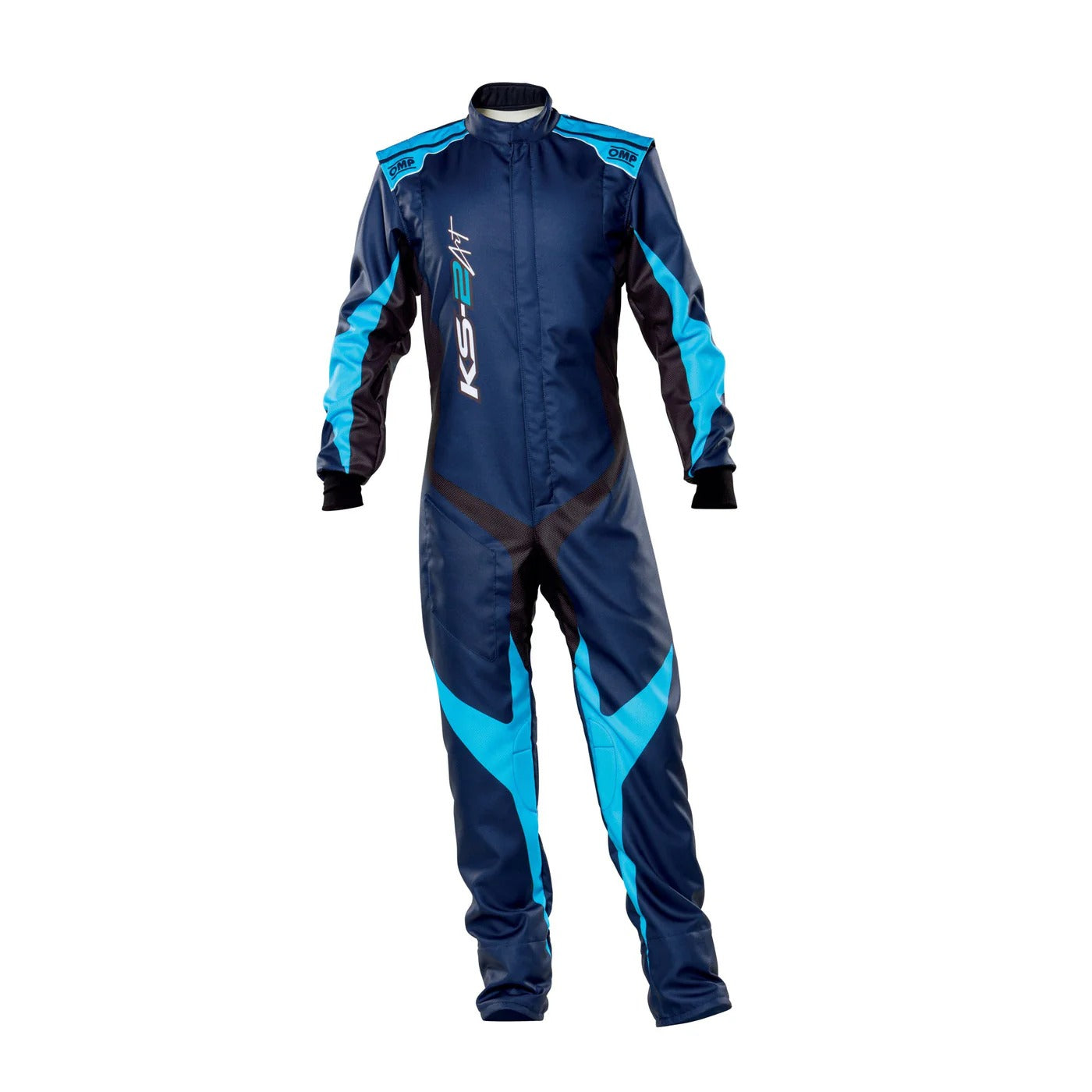 OMP KS-2 ART Navy Blue Karting Race Suit