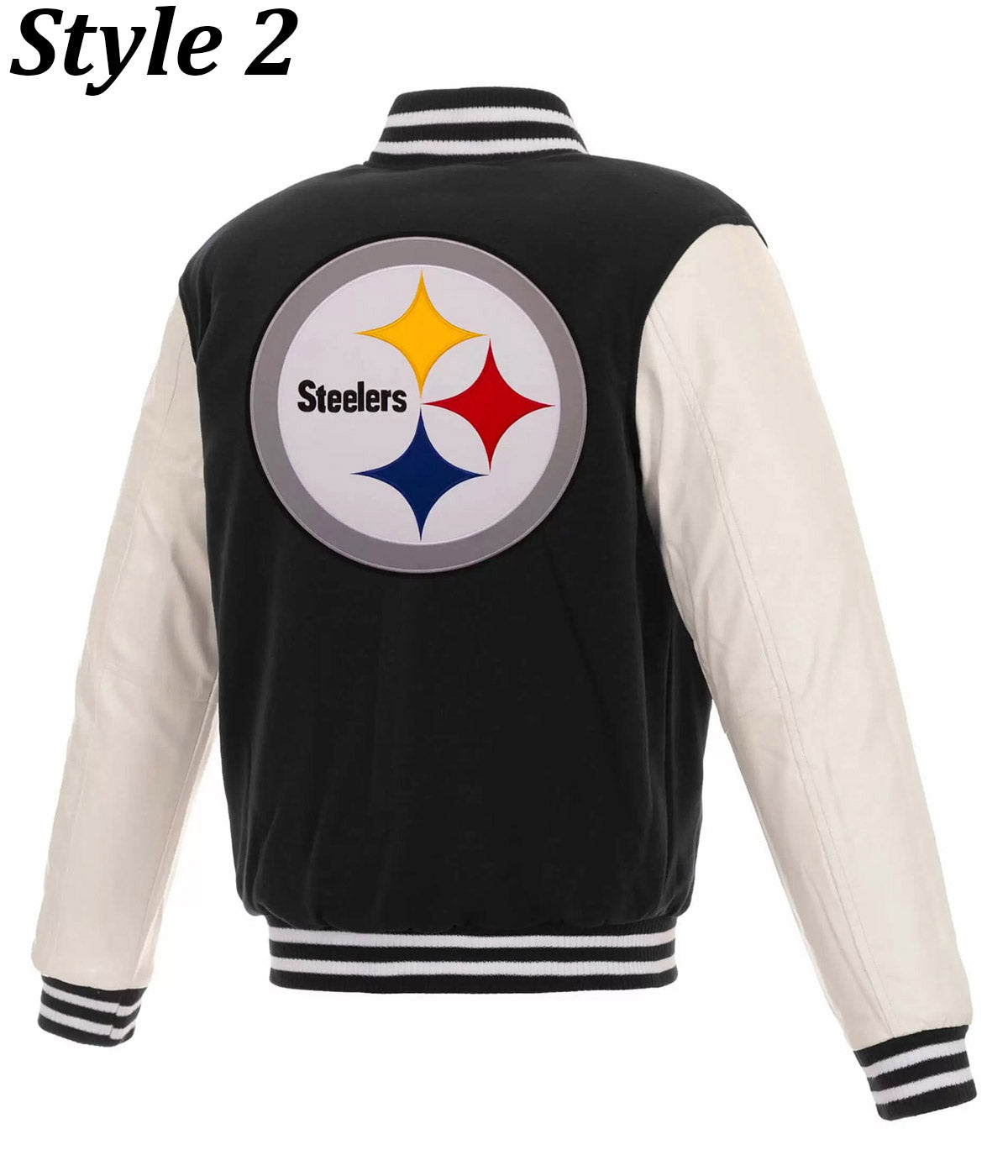 Pittsburgh Steelers Wool/Leather Varsity Jacket