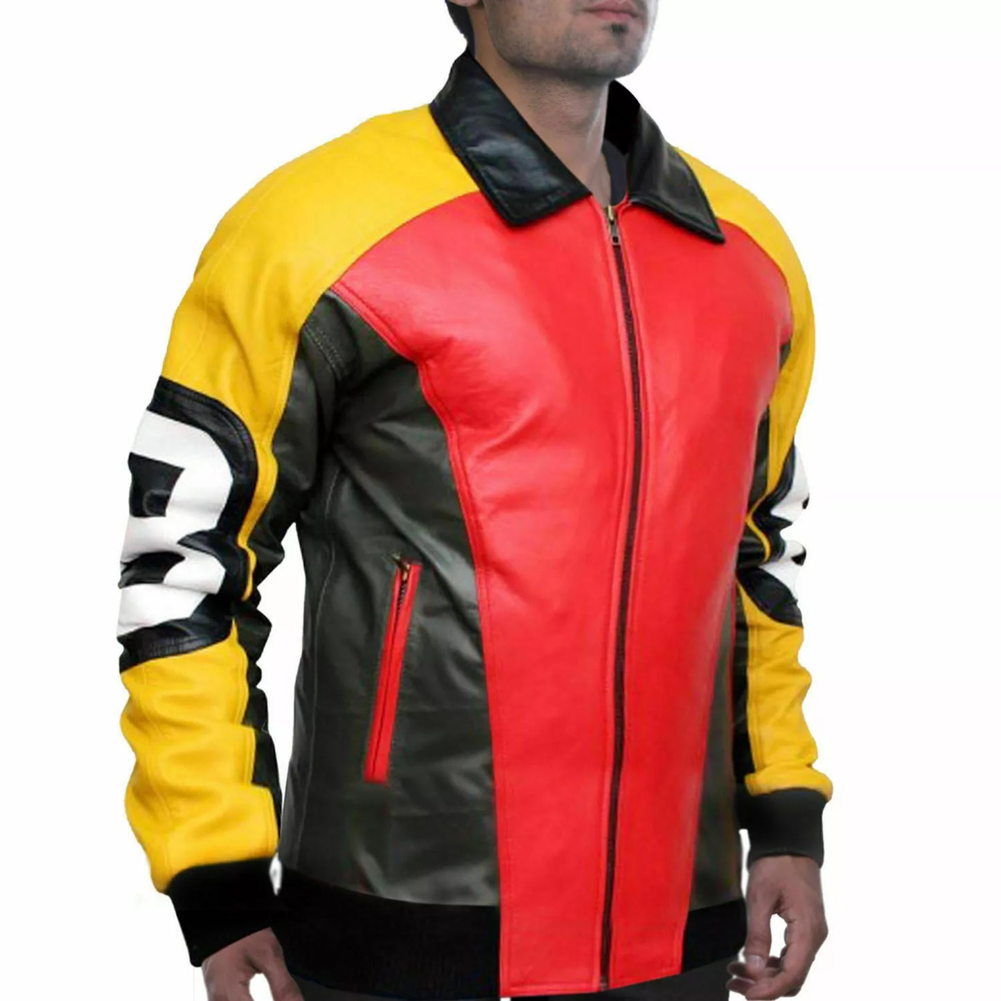 8 Ball Pool Seinfeld Michael Hoban MI Bomber Leather Jacket