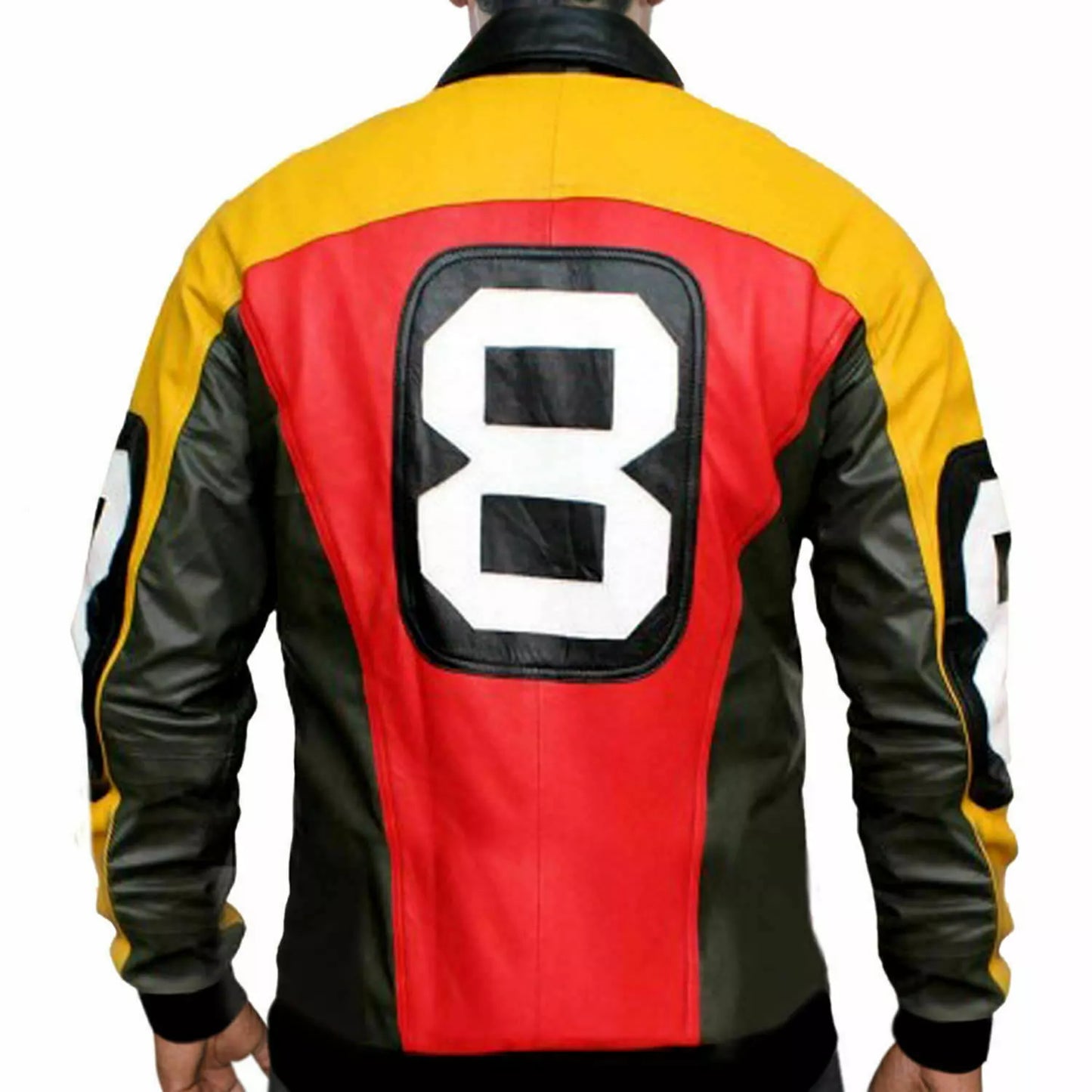 8 Ball Pool Seinfeld Michael Hoban MI Bomber Leather Jacket