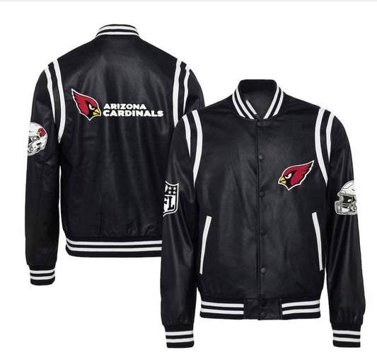Arizona Cardinals  Full-Snap Jacket  Black