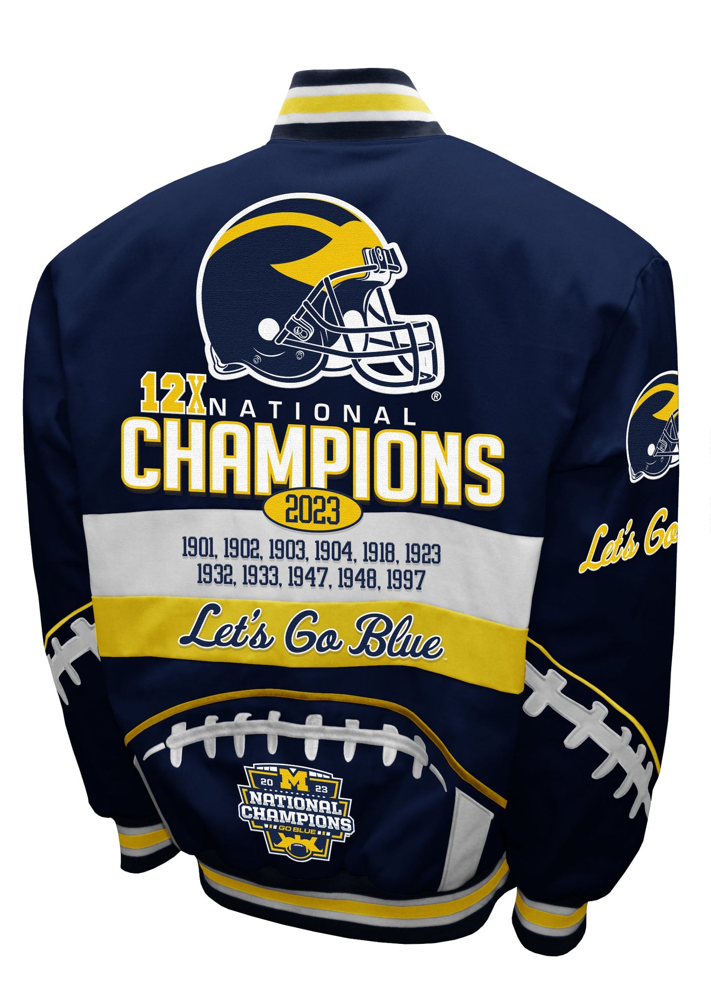 Franchise Club Mens NCAA Commemorative softshell sublimation Jacket-07