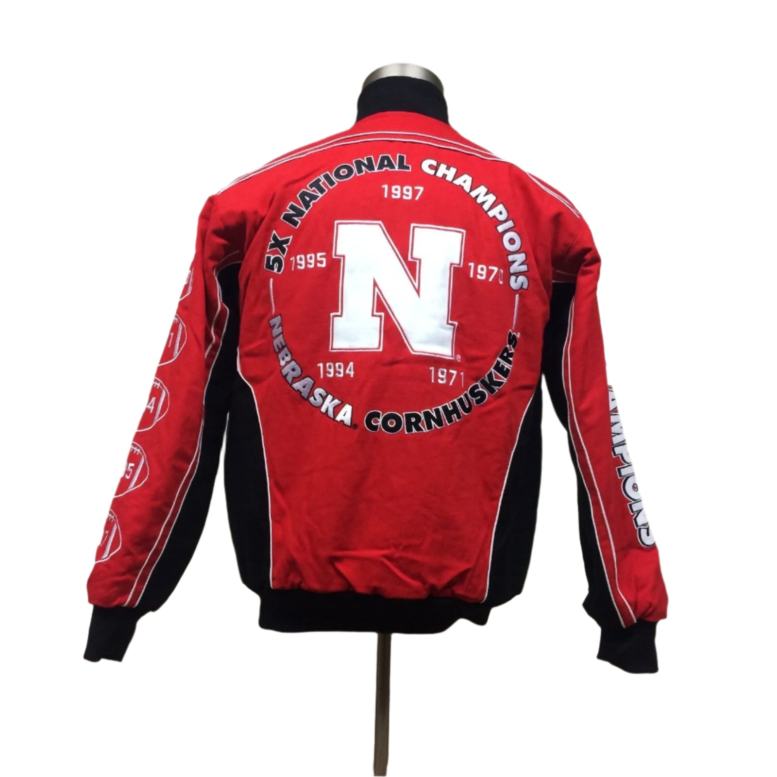 University of Nebraska 5-Time Football Championship Jacket