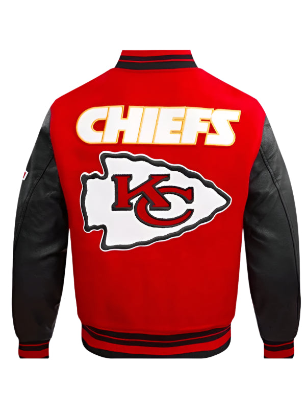 Kansas City Chiefs Varsity Jacket-01
