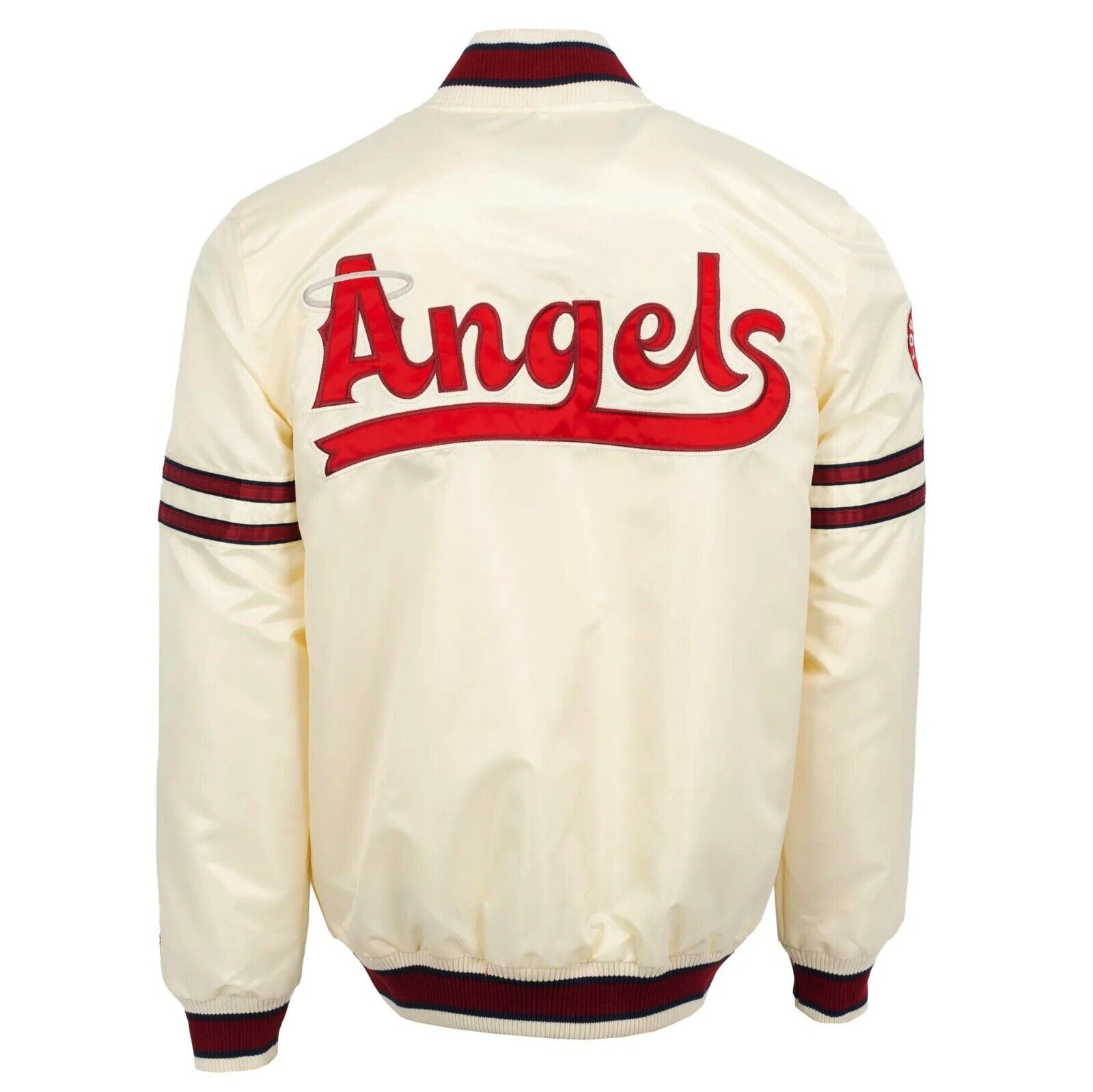 Satin Letterman Bomber Style Varsity Jacket-03