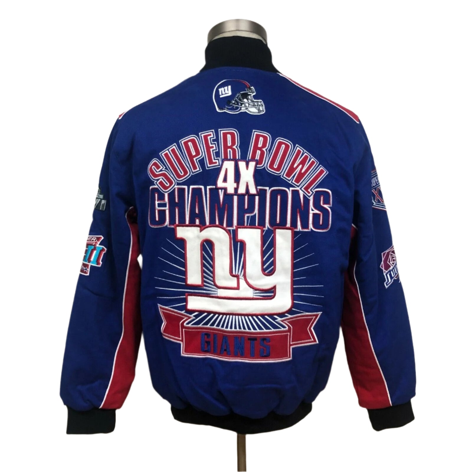 New York Giants 4-Time Superbowl Champions Jacket