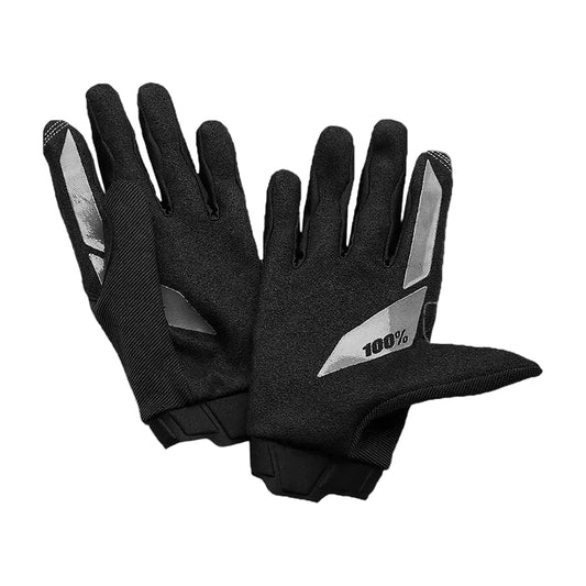 100% Ridecamp MX Black Gloves