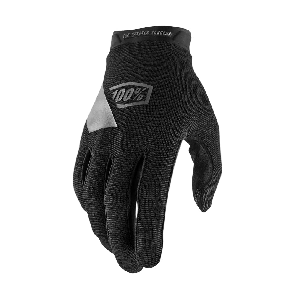 100% Ridecamp MX Black Gloves