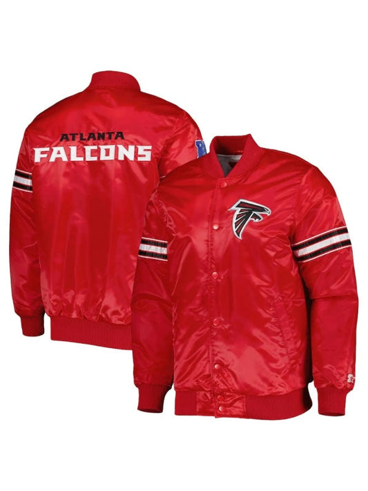 Pick and Roll Atlanta Falcons Satin Jacket