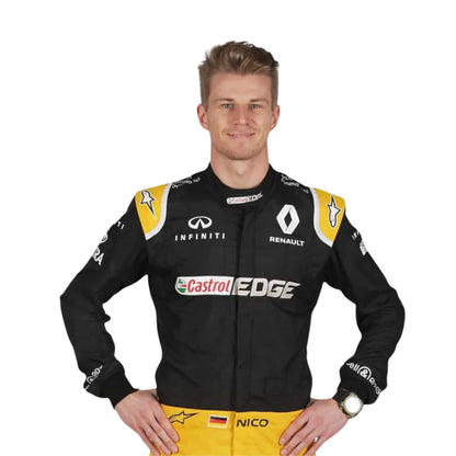 2017 Nico Hulkenberg F1 Racing Suit - RevEx Gear