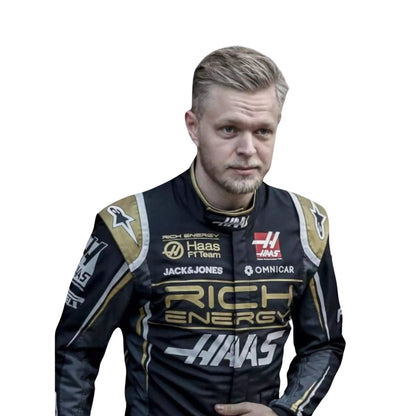 2019 Kevin Magnussen Brazilian GP F1 Racing Suit - RevEx Gear