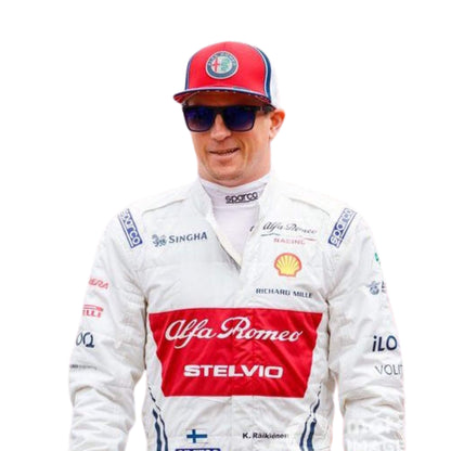 2019 Kimi Raikkonen Azerbaijan GP F1 Racing Suit - RevEx Gear