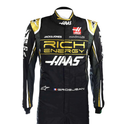2019 Romain Grosjean F1 Racing Suit - RevEx Gear