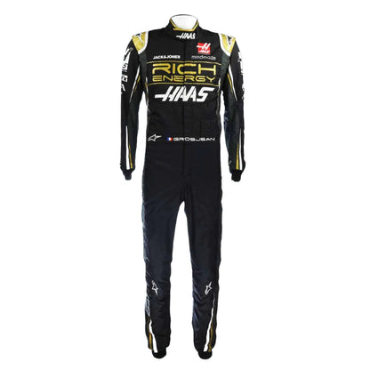 2019 Romain Grosjean F1 Racing Suit - RevEx Gear