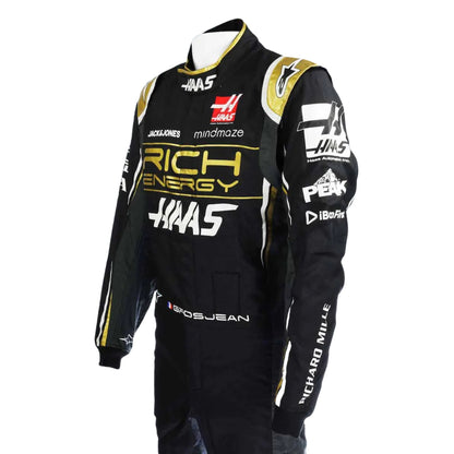 2019 Romain Grosjean F1 Racing Suit - RevEx Gear