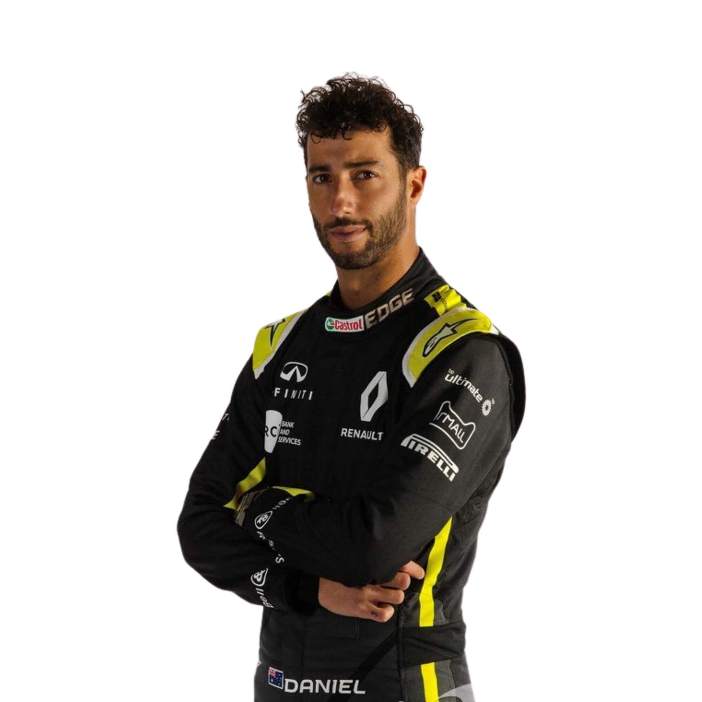 2020 Formula 1 Race Costume Daniel Ricciardo Renault