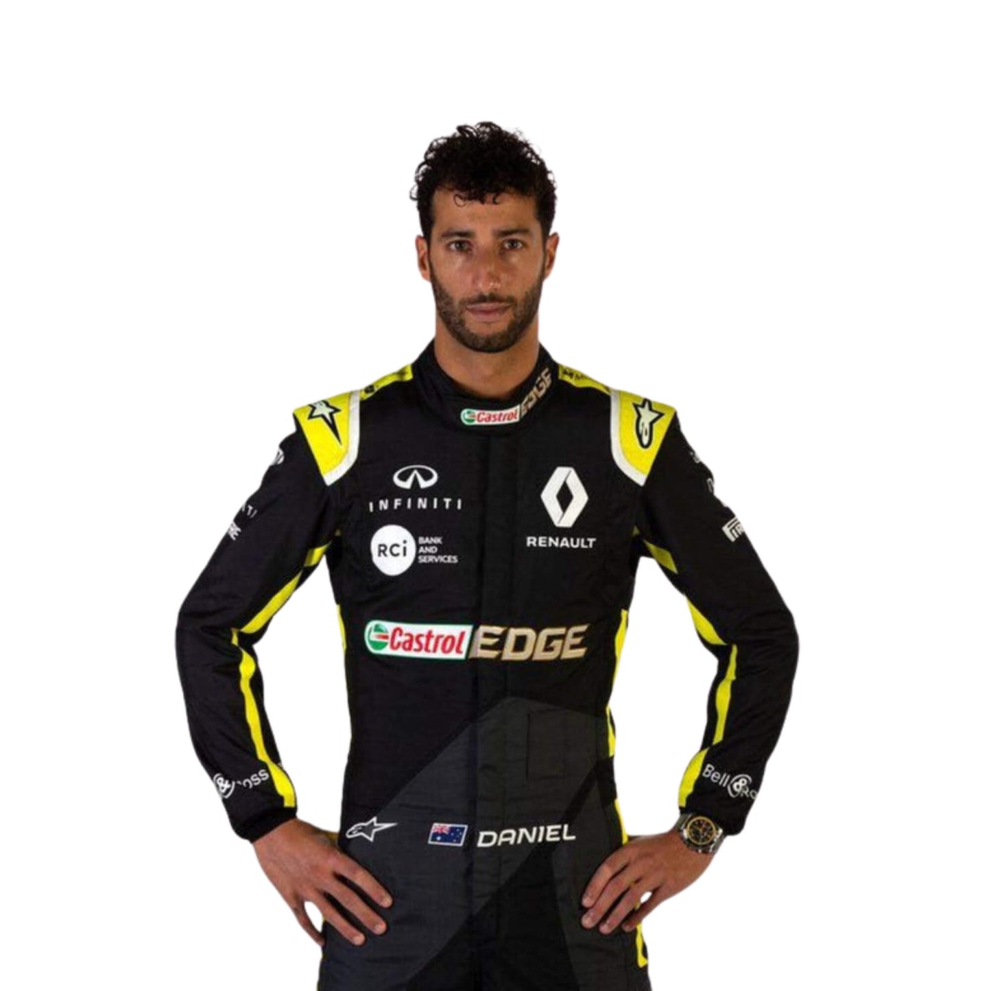 2020 Formula 1 Race Costume Daniel Ricciardo Renault