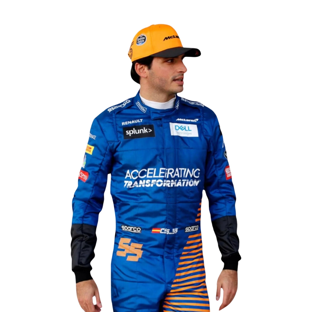 2020 Formula 1 Race Costume Carlos Sainz Mcleran