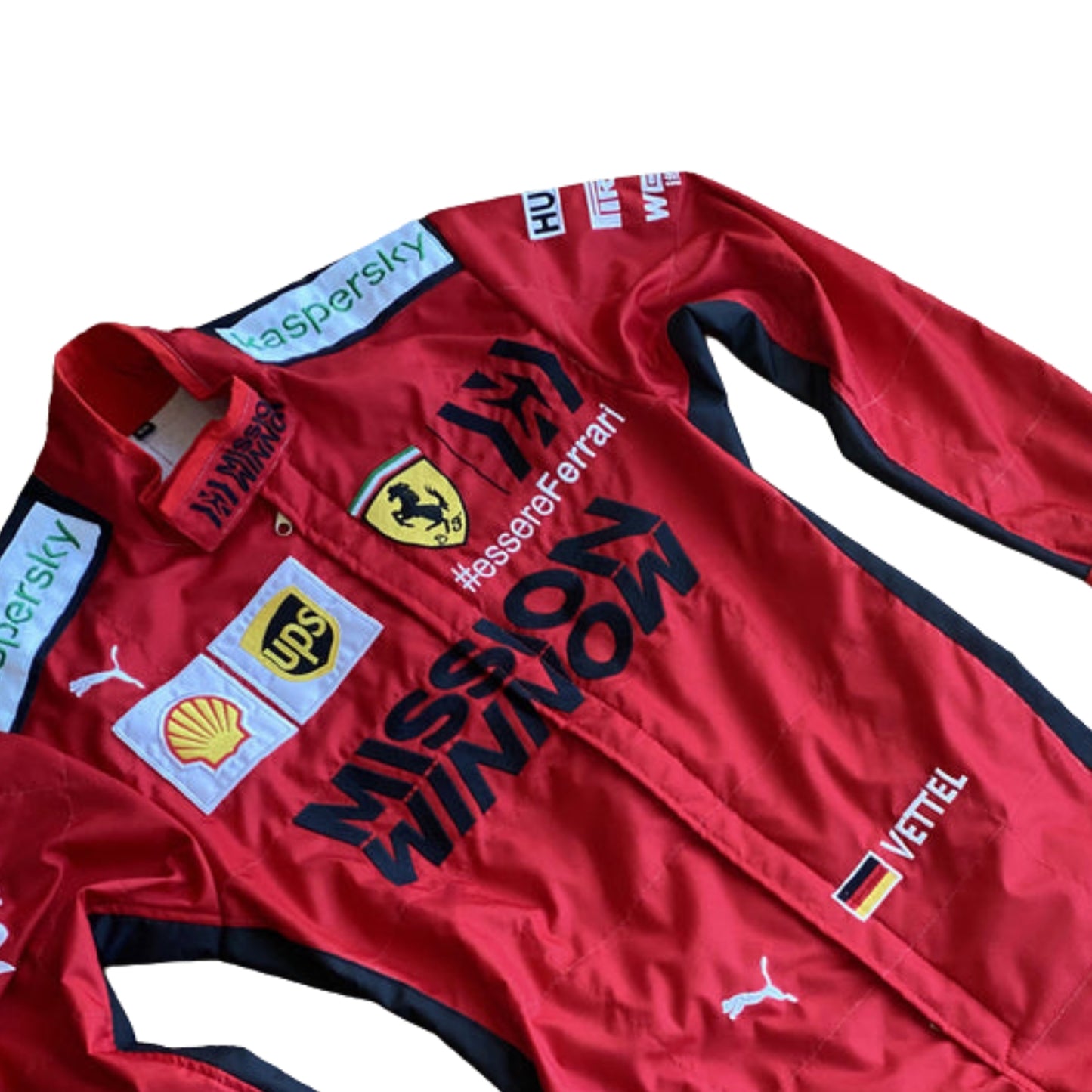 2020 Formula 1 Race Costume Sebastian Vettel Ferrari