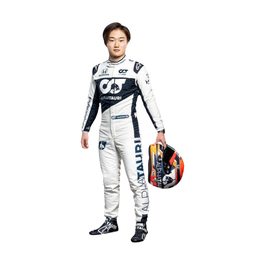 Costume F1 Race Yuki Tsunoda AlphaTauri 2021