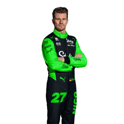 2025 Nico Hulkenberg F1 Racing Suit - RevEx Gear