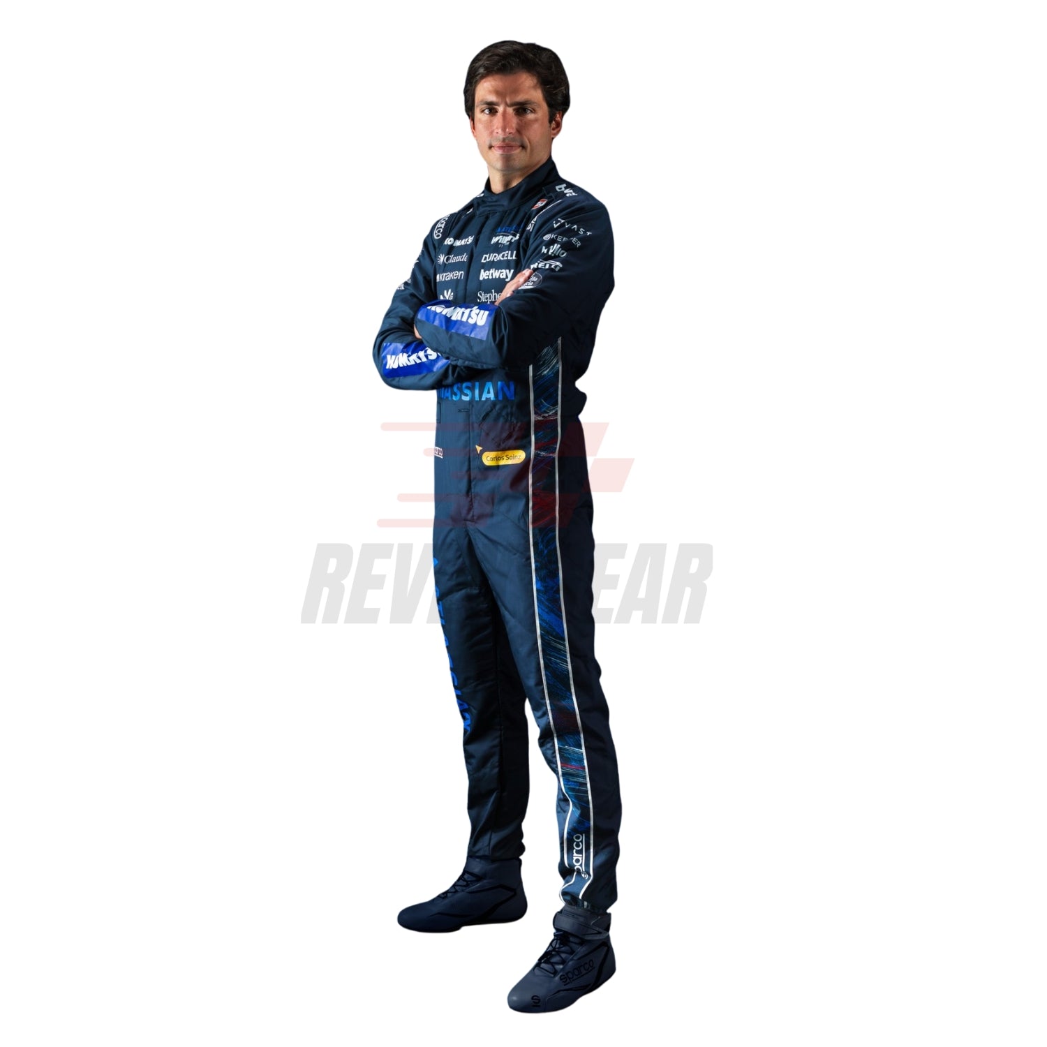 2026 F1 Racing Costume Worn By Carlos Sainz British GP - Revex Gear