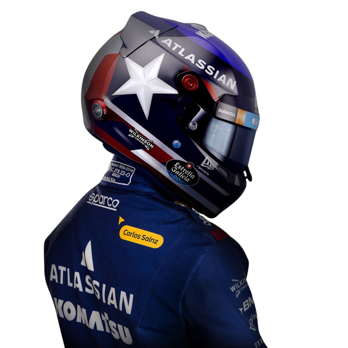 2026 F1 Racing Costume Worn By Carlos Sainz & Alexander Albon USGP