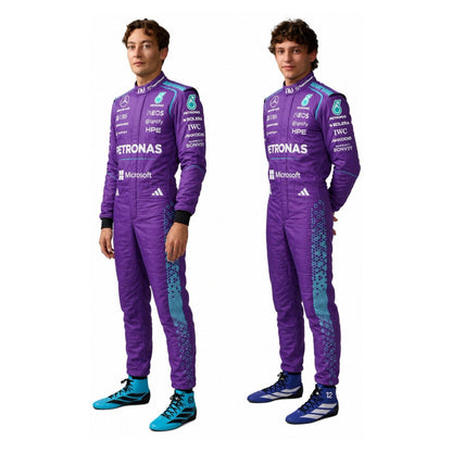 2026 F1 Racing Costume Worn by George Russell & Andrea Kimi Antonelli - Miami GP - Revex Gear